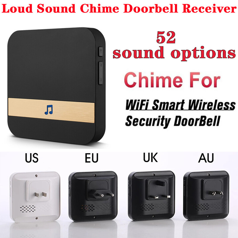 Wireless WiFi Video Doorbell Smart Phone Door Ring Intercom Security Camera Bell