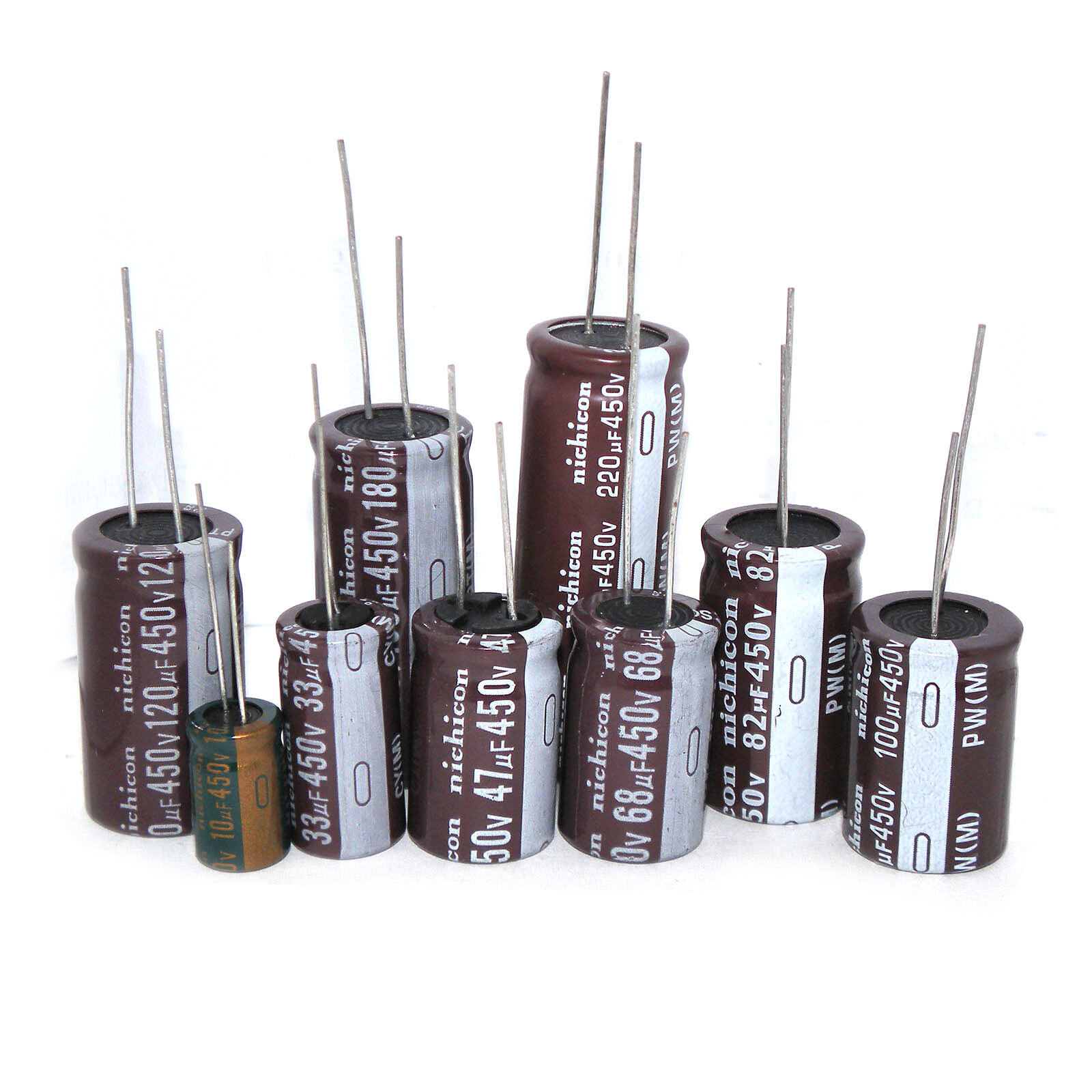 450V 10/15/22/33/47/68/82/100/120/150/180/220uF Capacitors (Replace for 400V )