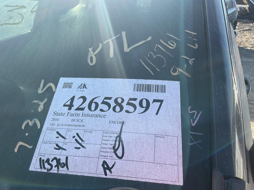 Used Blind Spot Detection System Warning Control Module fits: 2016 Buick Encore