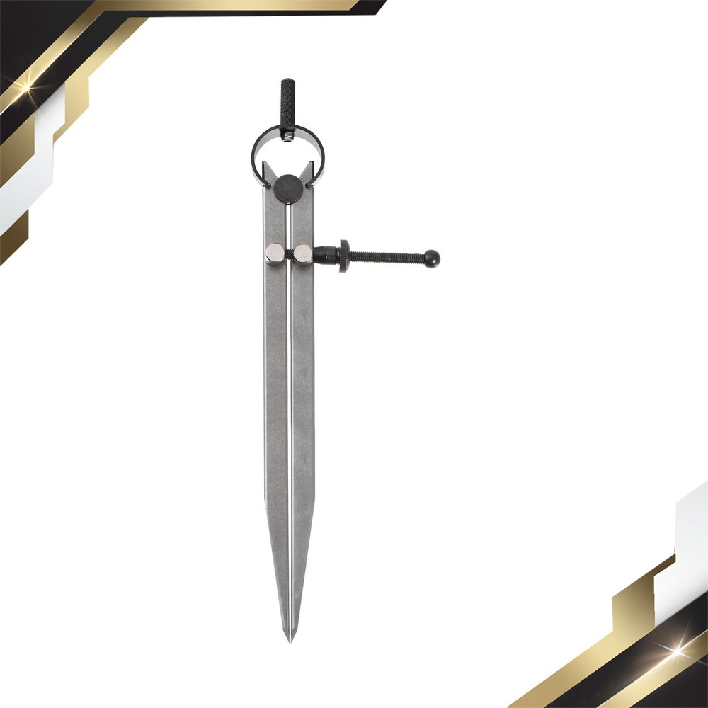 Spring Joint Caliper 8" 200mm Spring Divider Caliper with Nut Flat Leg