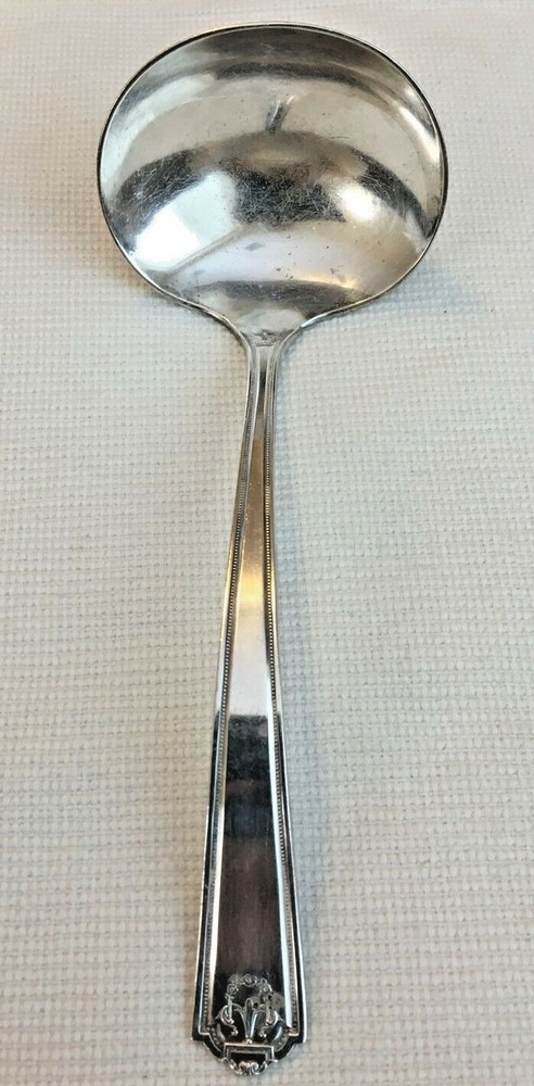 Wm Rogers Silverplate Gravy Sauce Ladle Vintage Flatware Replacement Piece
