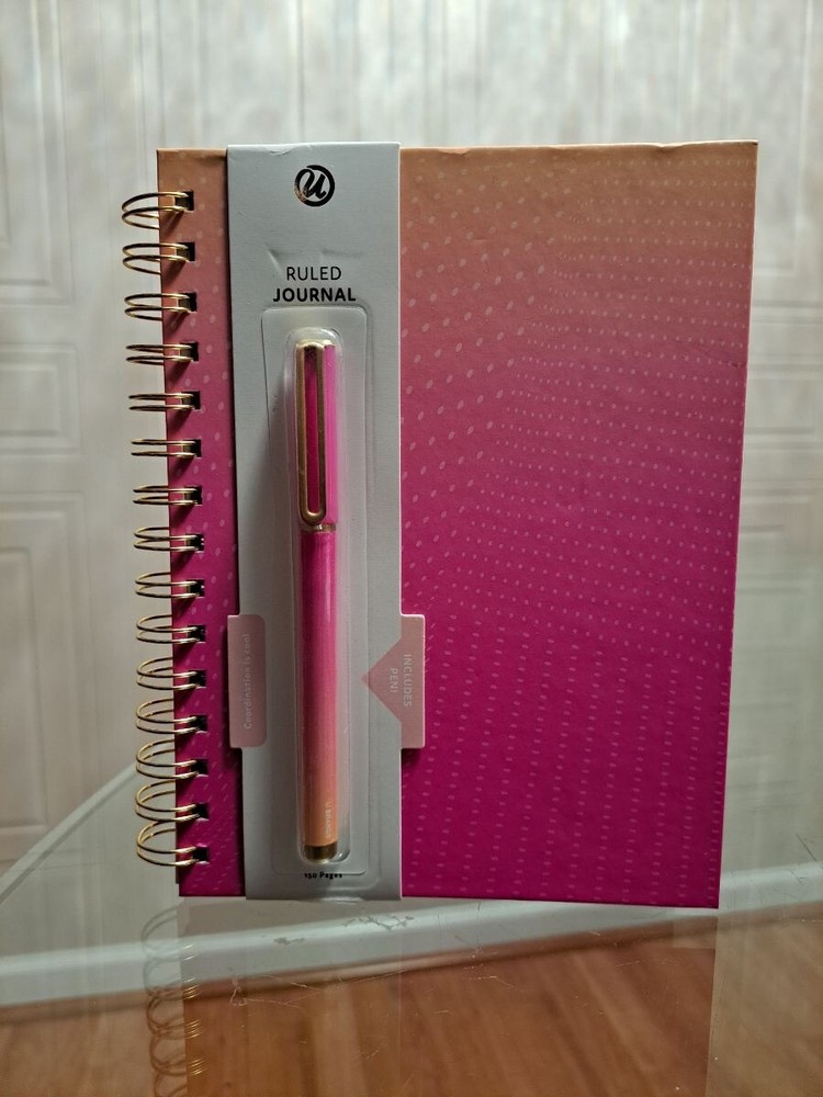 U Brands Journal Notebook With Pen .