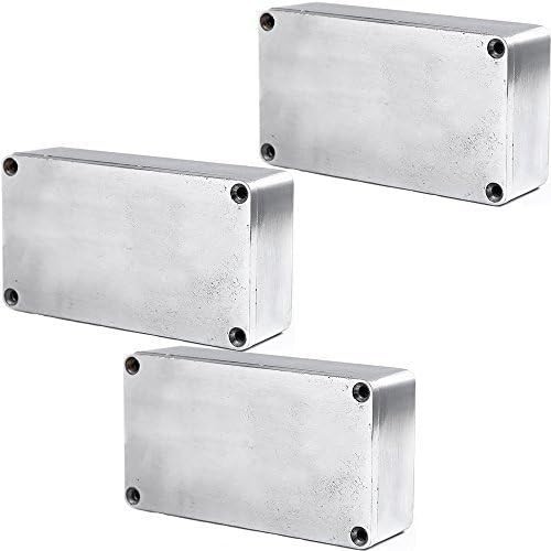 Top-Quality 1590B Aluminum Guitar Effect Case - 3-pack for Ultimate Flexibility