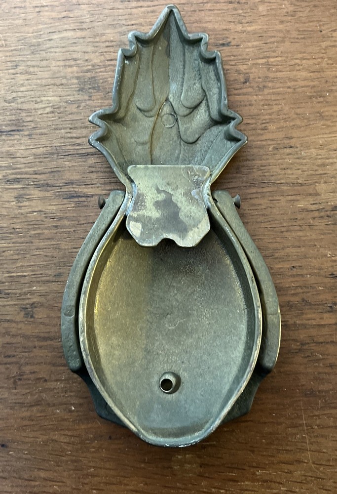 Vintage Pineapple Solid Brass Welcome Door Knocker