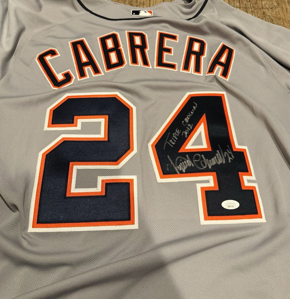 Miguel Cabrera Autographed Authentic Jersey