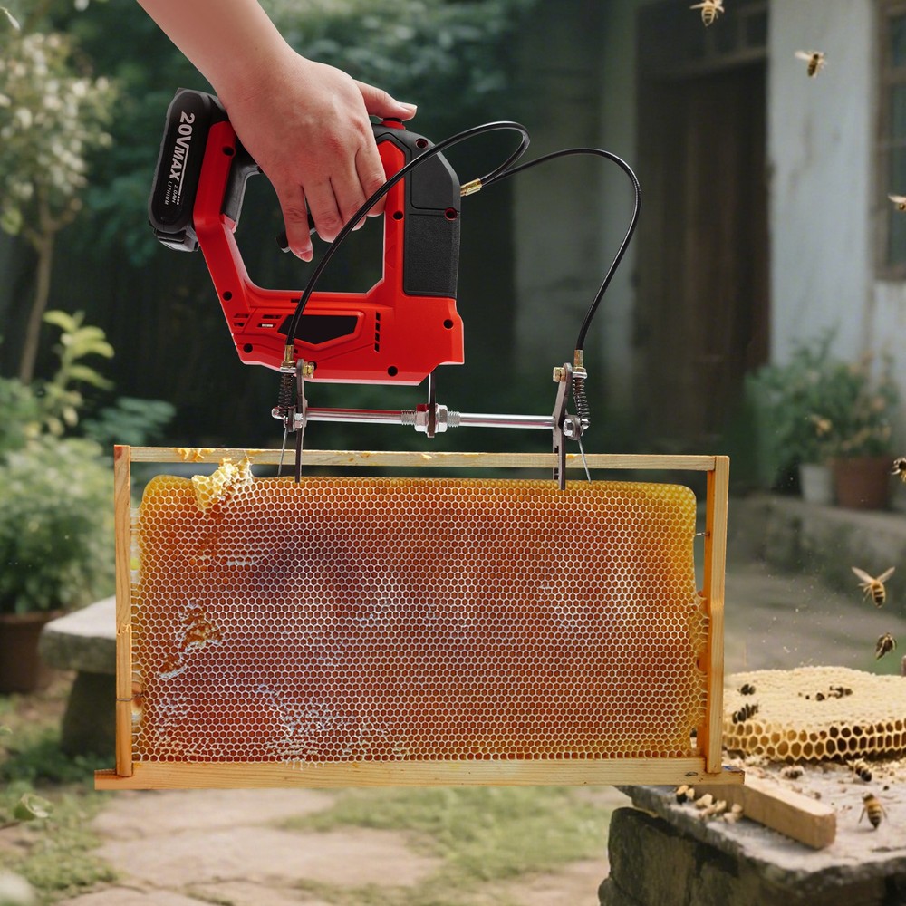 Electric Bee Remover, Handheld Beehive Frame Shaking Machine US~
