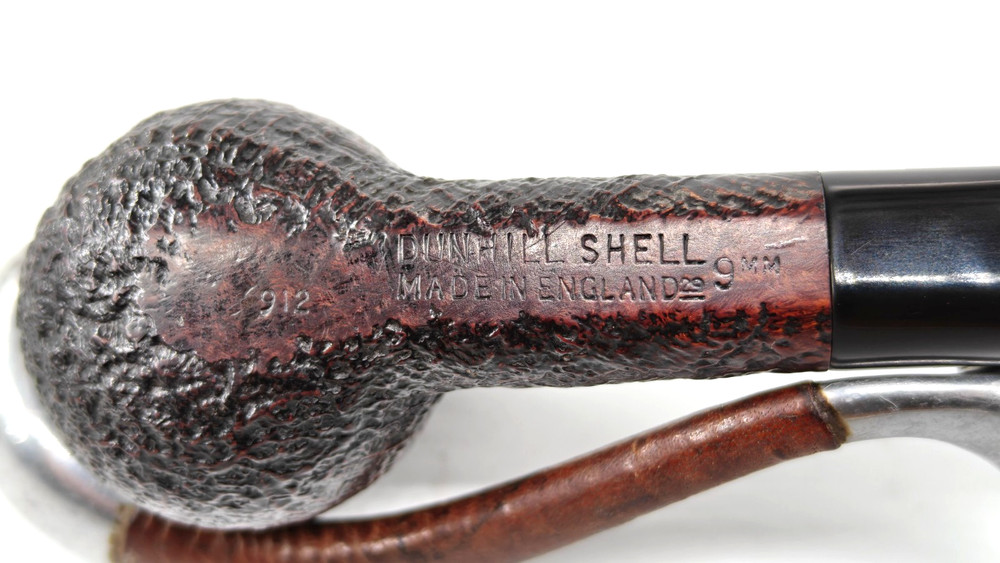 DUNHILL 912 SHELL Year 1989 9mm pipe pipe pipe 烟斗