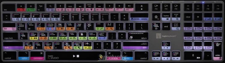 NULL Titan Wireless Backlit Keyboard for FL Studio - Mac