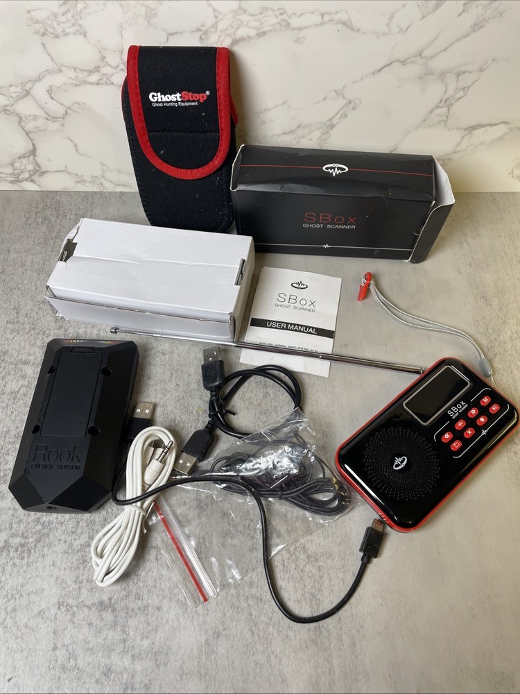 Ghost Hunting - GHOST STOP  S BOX- 1  GHOST BOX Scanner & ROOK Energy Sensor