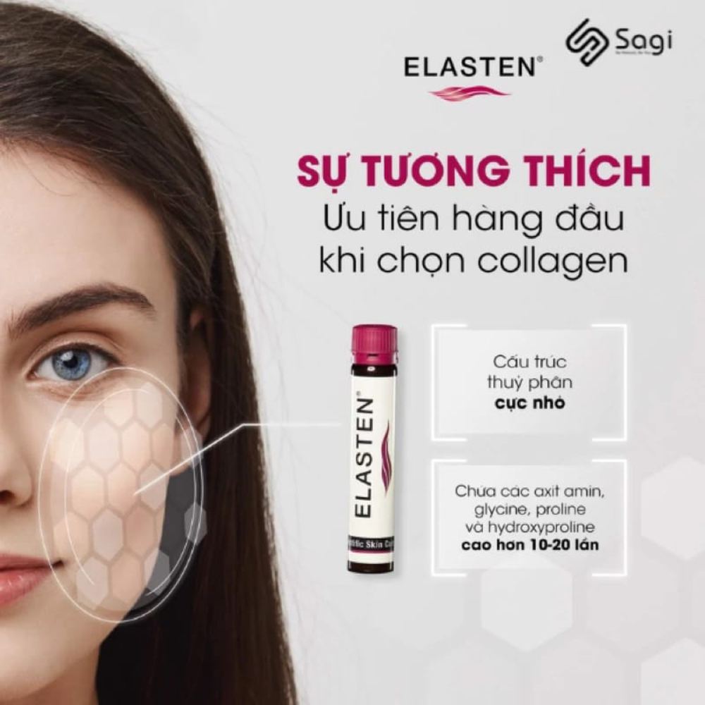 [ ELASTEN ] Germany Elasten Drinking Collagen with 28 tubes Hydrolyzed Collagen