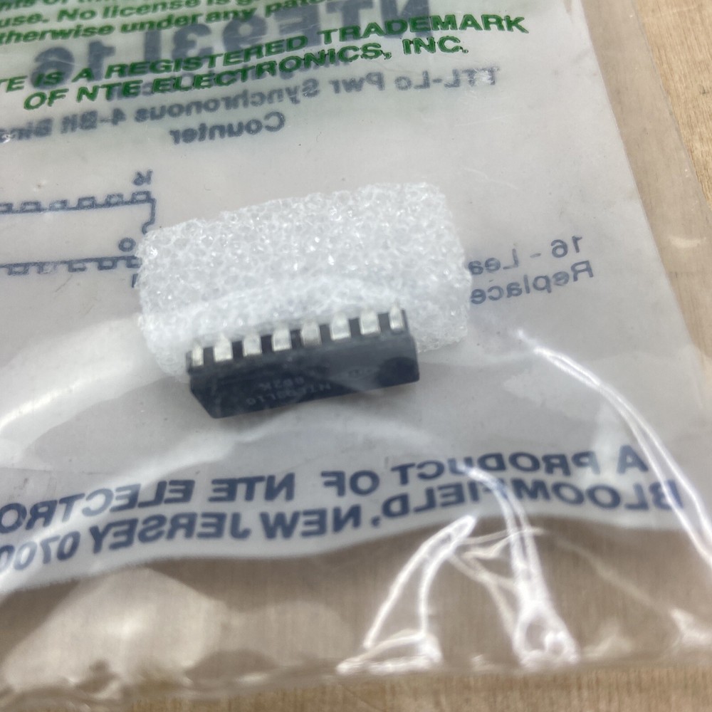 NTE Electronics NTE93L16 INTEGRATED CIRCUIT TTL LOW POWER SYNCH LATCH