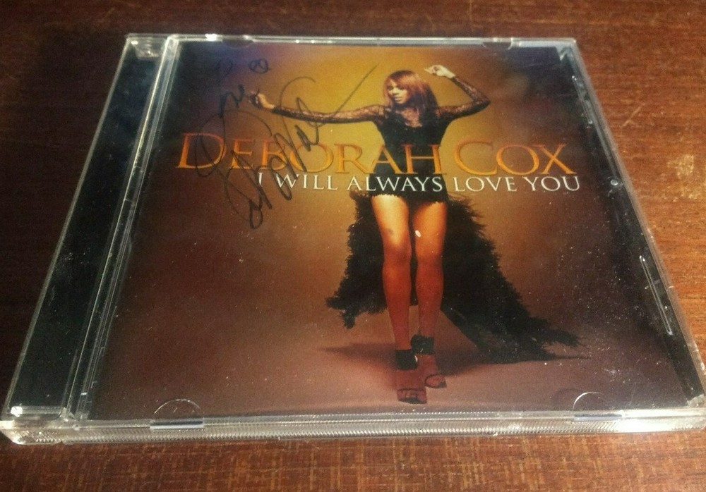 Signed Deborah Cox - I Will Always Love You AUTOGRAPHED