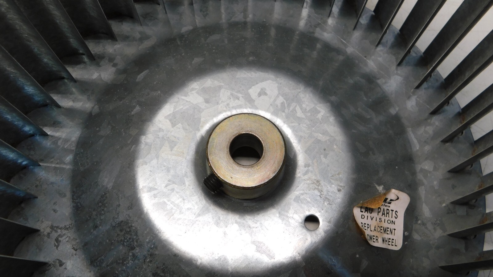 Lau Blower/Fan Wheel, 1/2"Bore, 8-1/2" X 3-7/8" X 1/2" Squirrel Cage