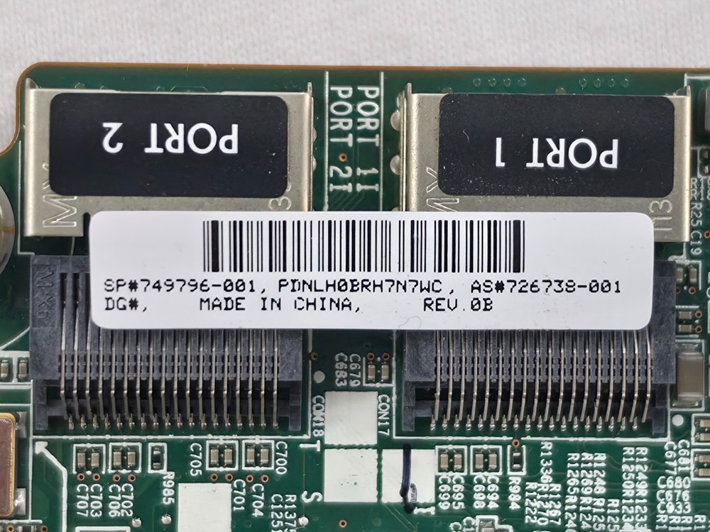 HP 749796-001 Smart Array P440AR/2GB FBWC 12Gbps SAS RAID Controller Card