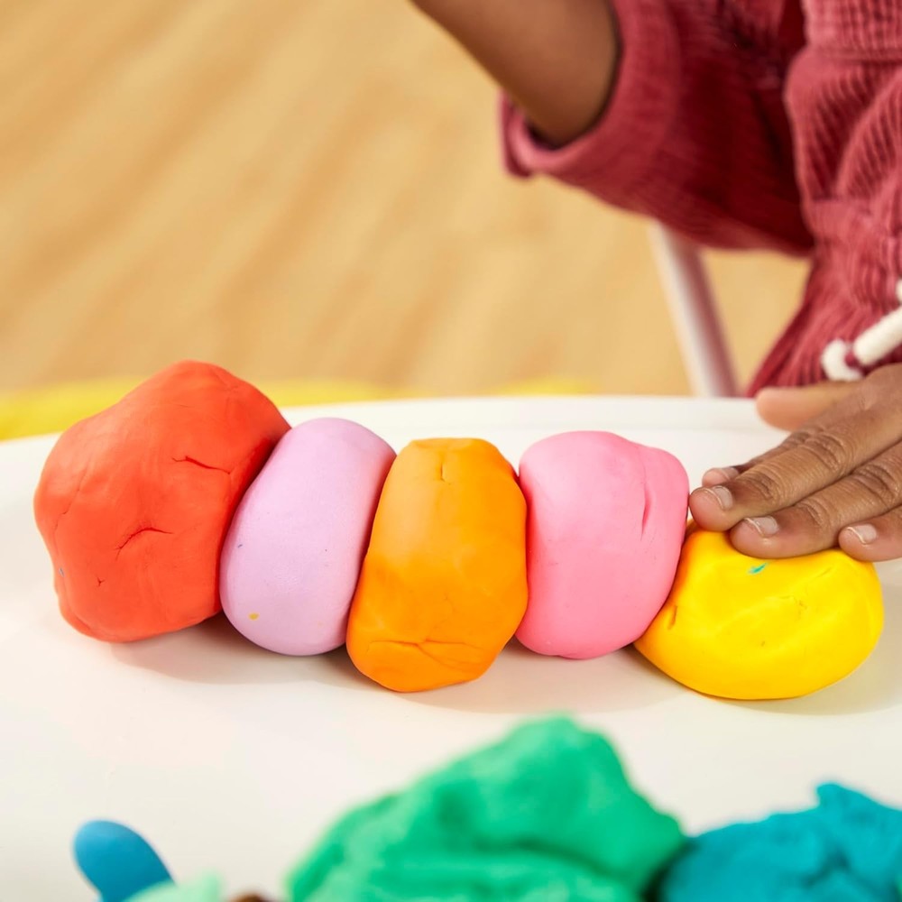 Assorted Colors Play Doh 10-Pack, Safe Modeling Clay for Ages 2+ - Perfect Gift!