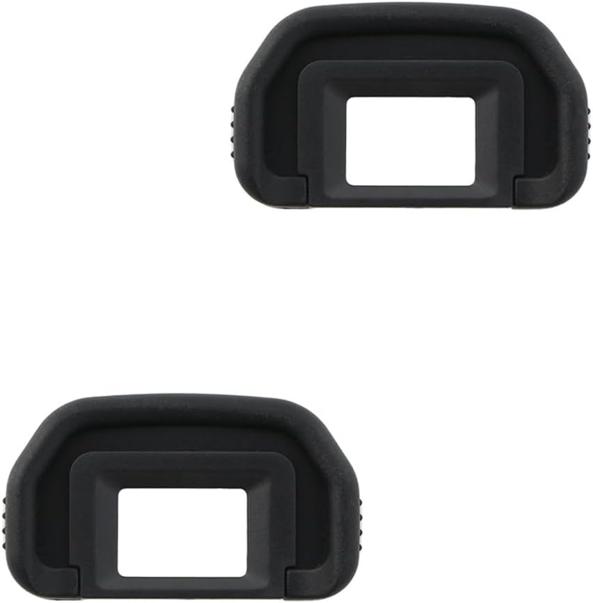 2 Pack Camera Eyecup Viewfinder Protector Eyepiece Compatible for Canon EOS 80D