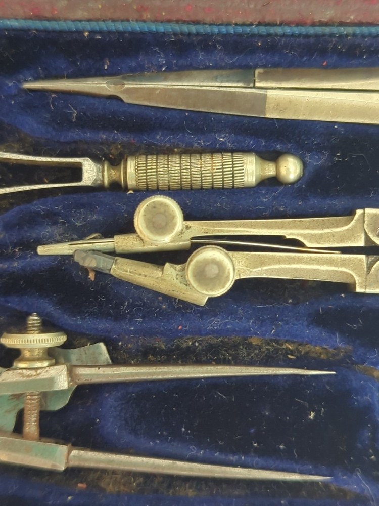 Victorian Draughtmans Set