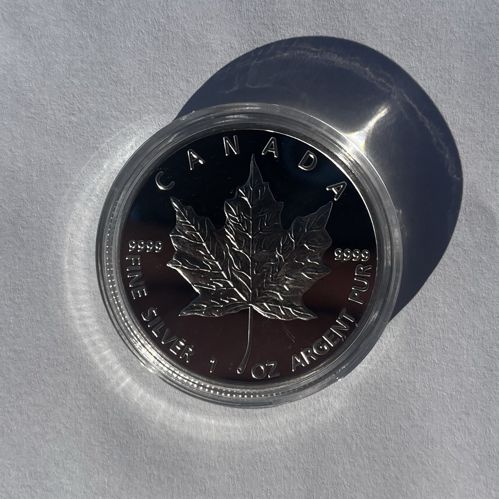 Canadian Mint 2013 Maple Leaf Silver Coins 0.9999 Fine