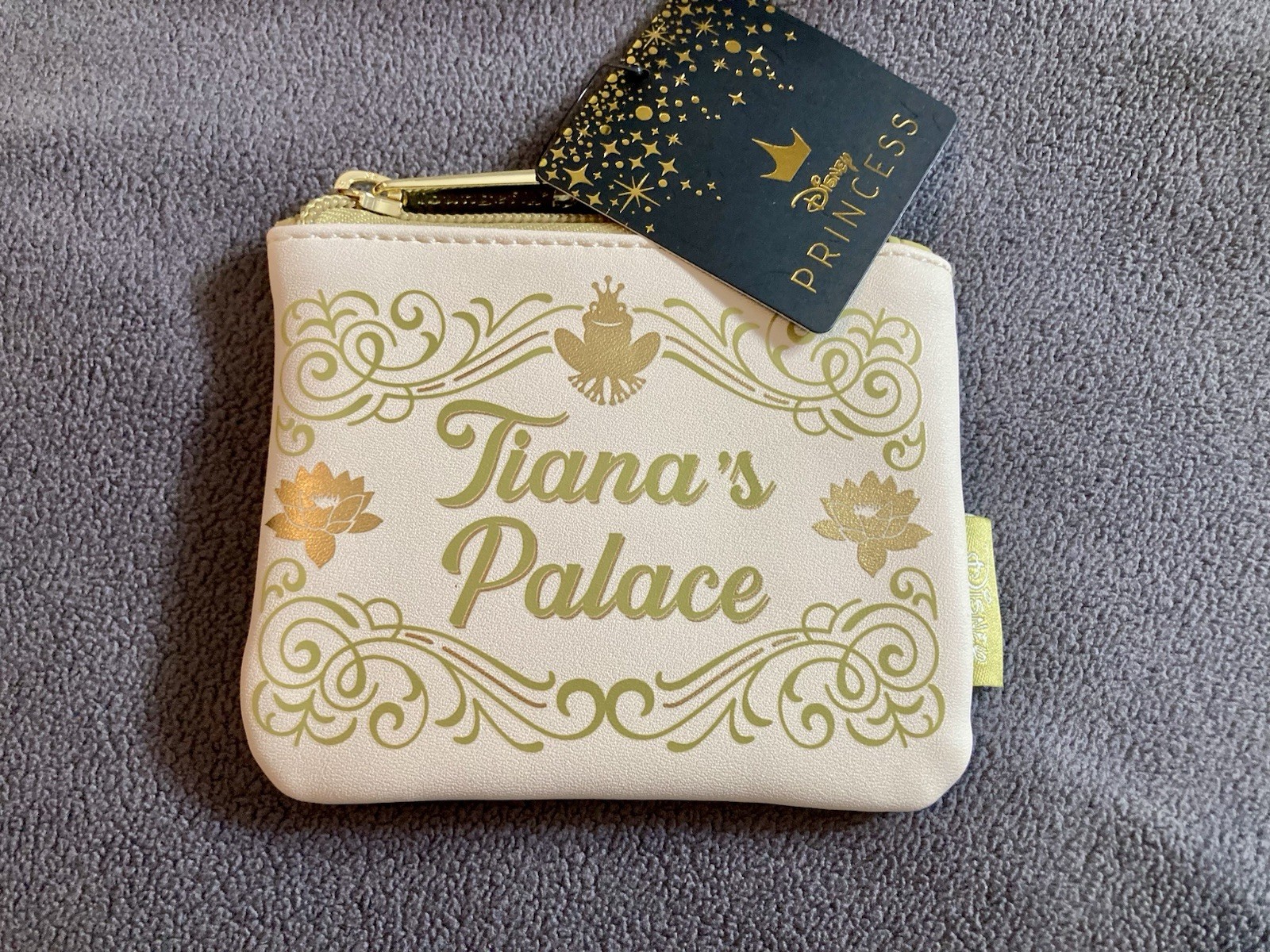 Loungefly Disney Tiana’s Place Zipper Coin Purse New With Tags