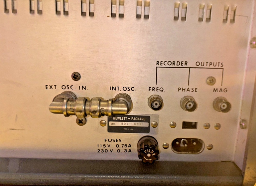 HP 4815A RF Vector Impedance Meter