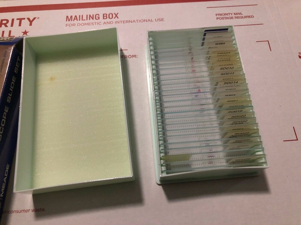 Meade 25-Piece Microscope Slide Set # 904