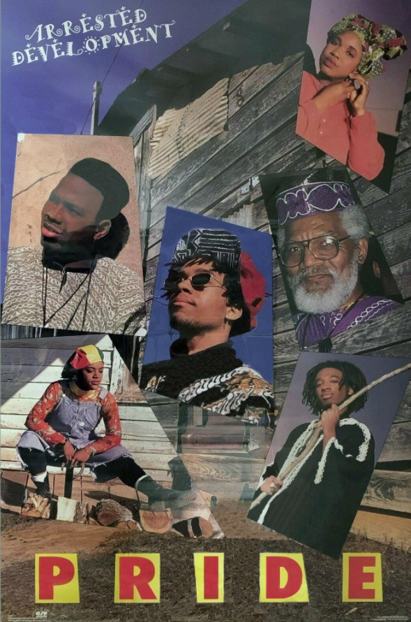 Vintage 1993 Arrested Development Poster OSP BRAND NEW NEVER OPENED