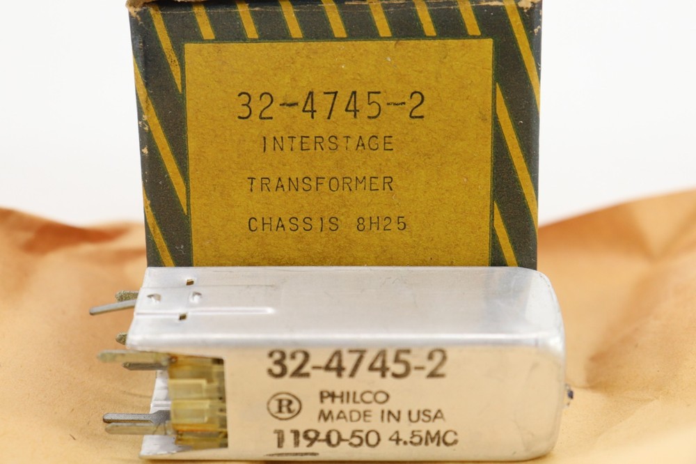 Vintage Philco 4.5MC Transformer 32-4745-2