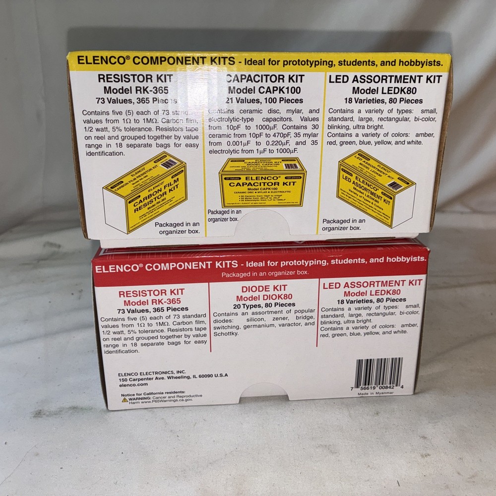 ELENCO DIODE KIT/COMPACITOR LOT