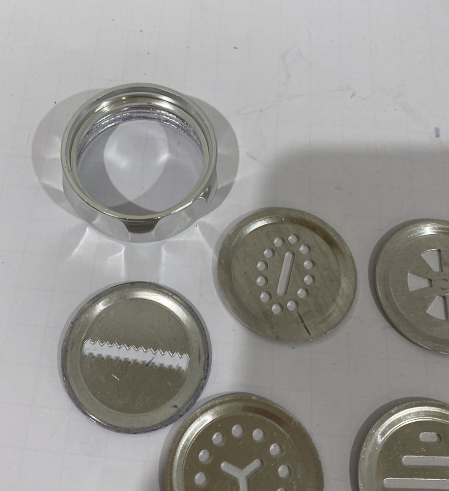 Biscuits Cookie Press Machine Making Gun 10 Pattern Discs No Tips