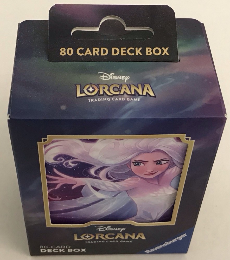 Disney Lorcana First Chapter Elsa, Mickey Mouse, Captain Hook Deck Box Set NEW