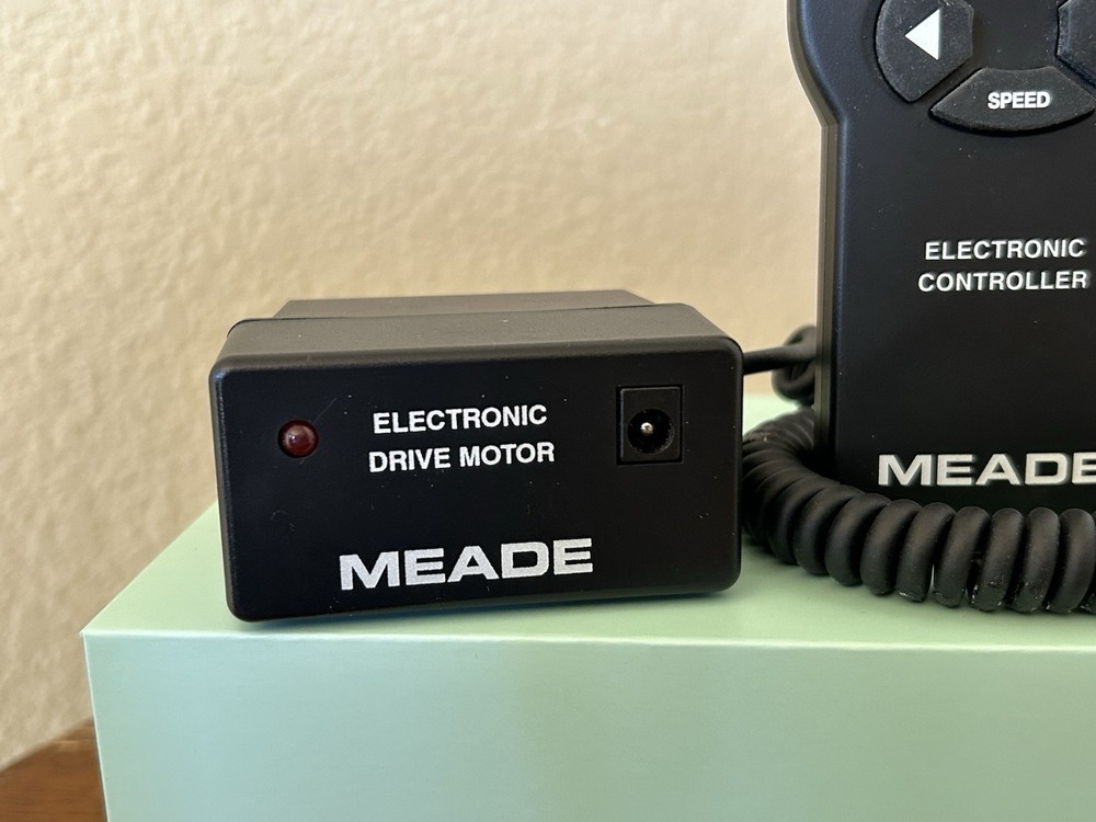 MEADE Electronic Controller + Electronic Drive Motor For (114EQ-DH) Telescope