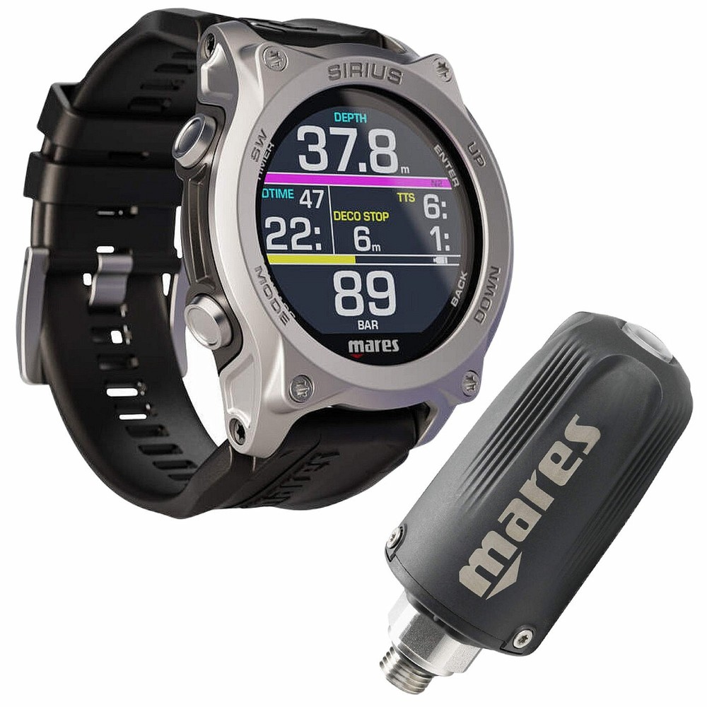Mares Sirius Dive Computer - Silver