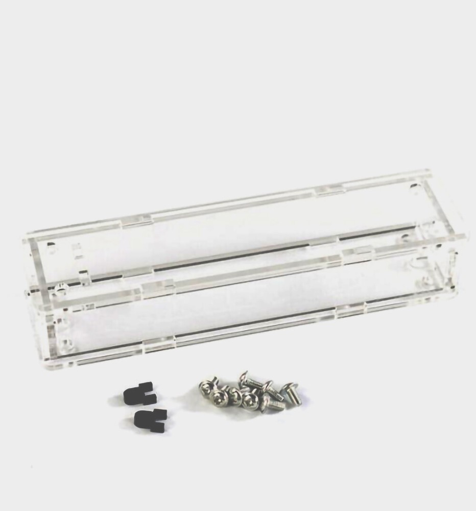Acrylic housing for PLJ-8LED-H frequency meter display measurement module