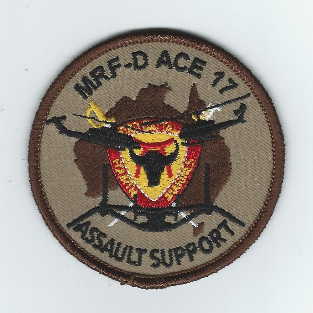 HMLA-367 "MRF-D ACE 17" "ASSAULT SUPPORT"  !!THEIR LATEST!! patch