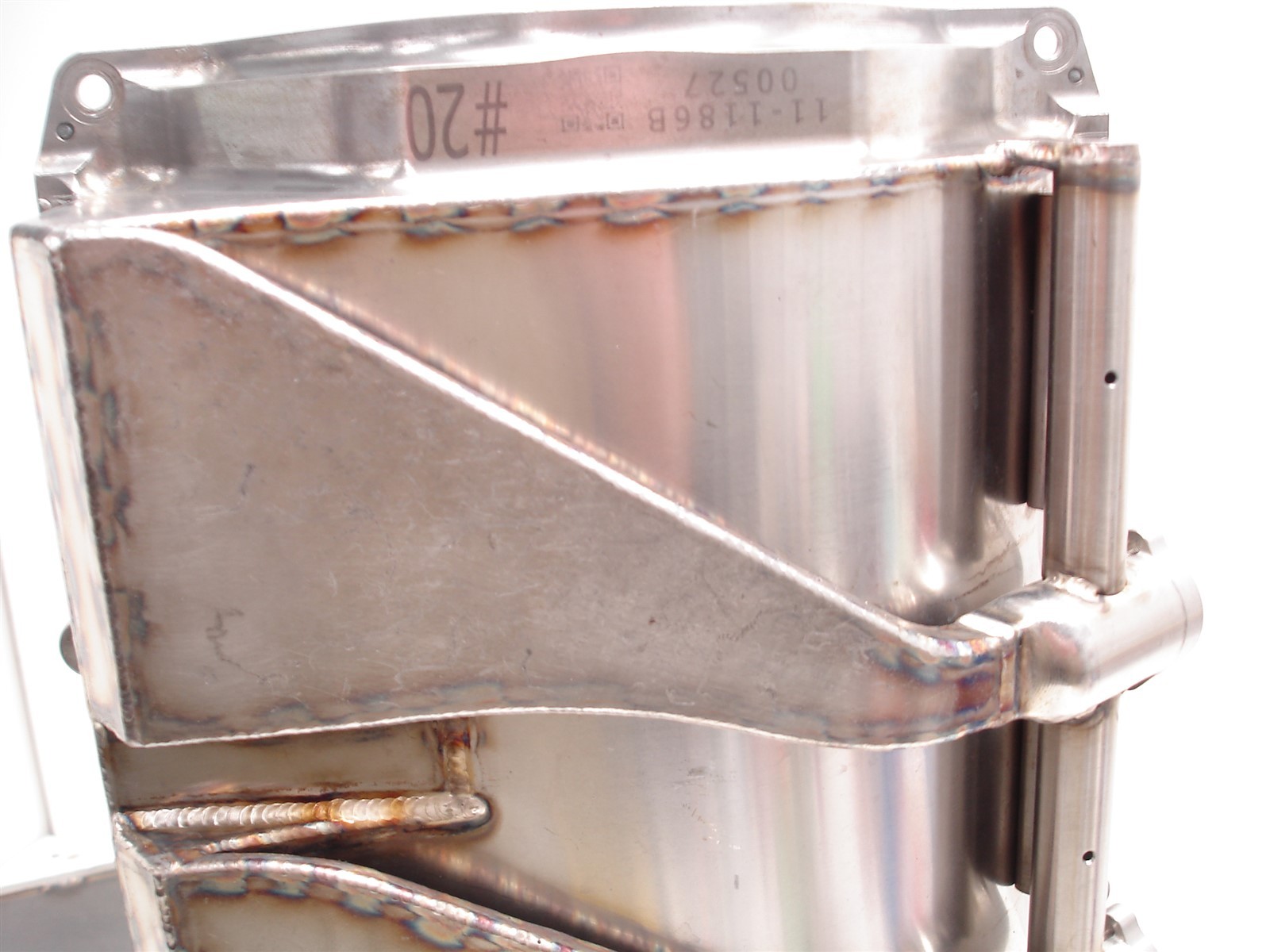 NASCAR ECR ENGINES SEGMENTED BILLET DIVIDER GM R07 R07.2 DRY SUMP OIL PAN /SHELL