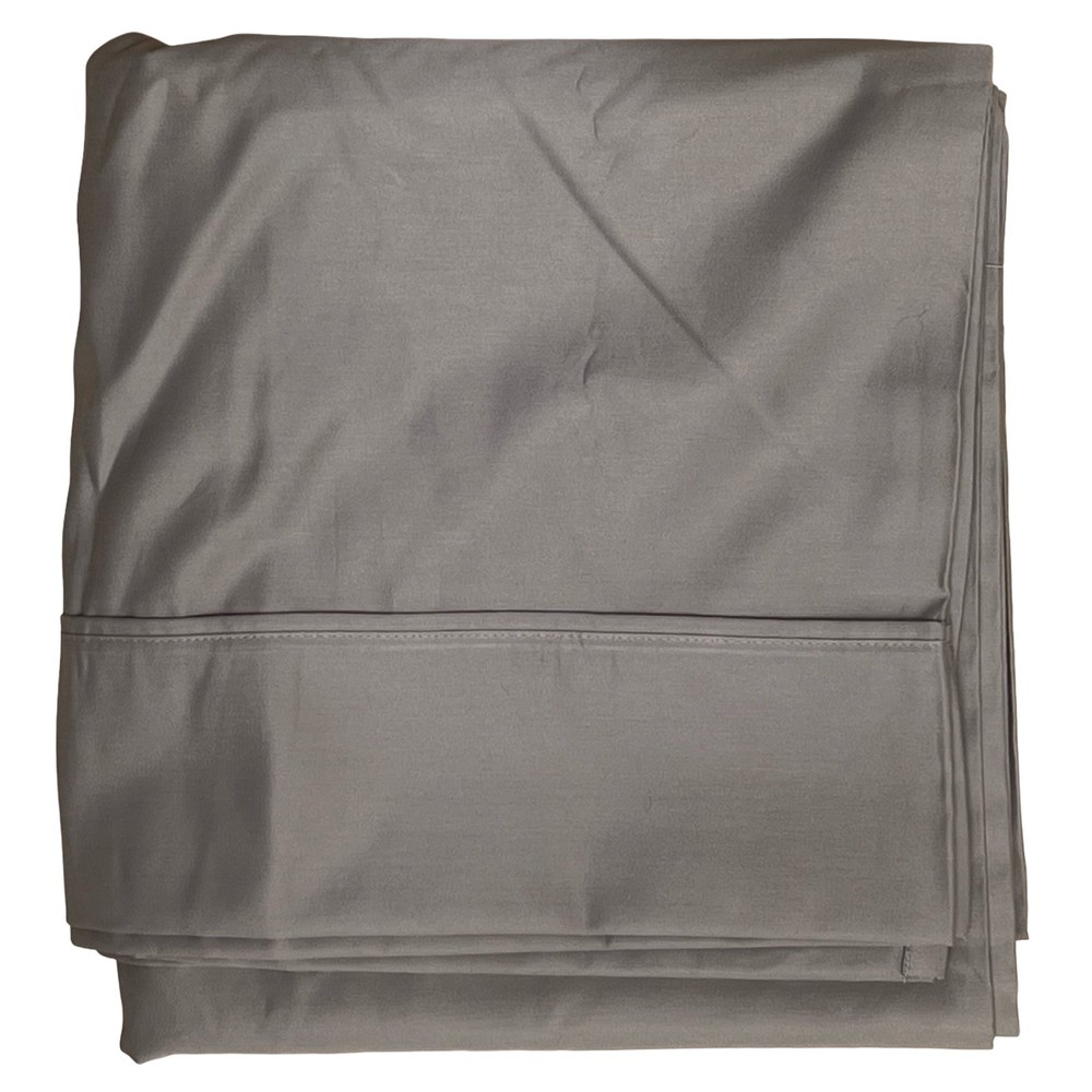 Grey Flat Sheet - Double Bed 240cm x 260cm - BNWOT