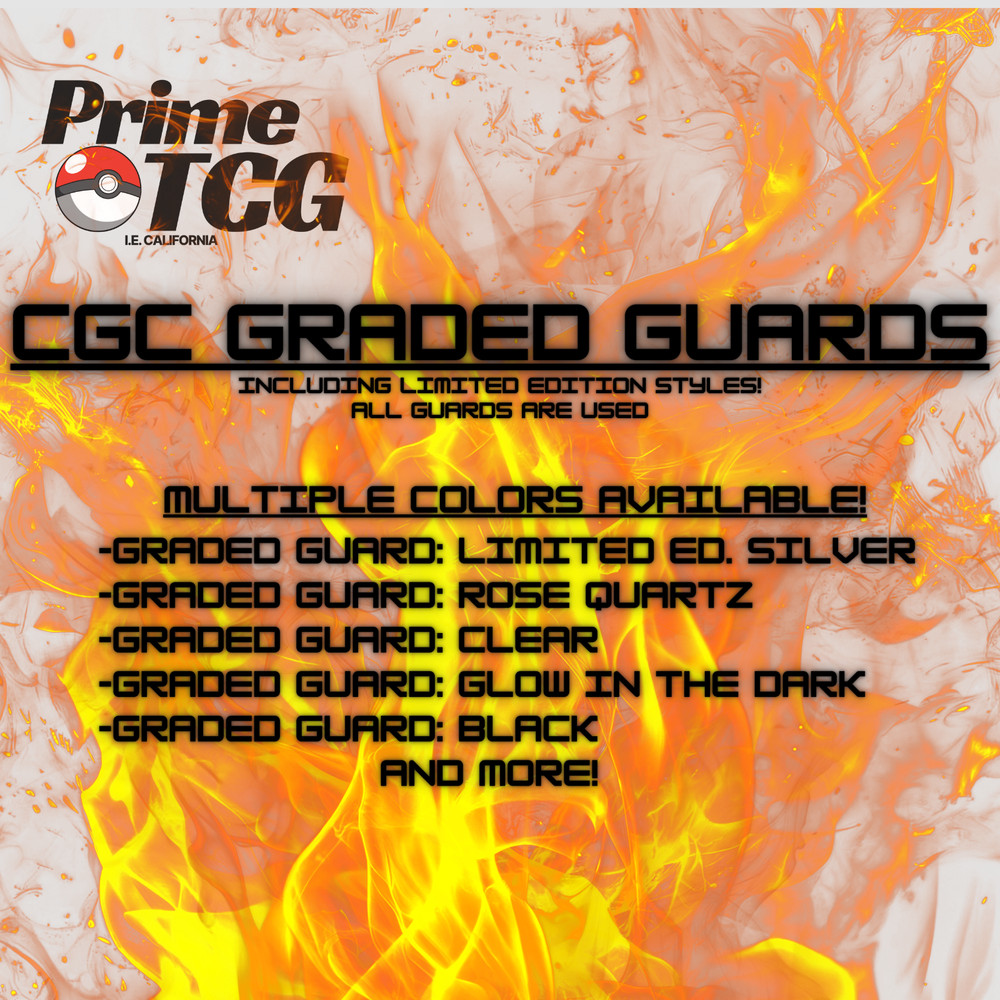 CGC GRADED GUARDS - Glow in the Dark, Limited-Edition Silver, Ruby Red, & more!