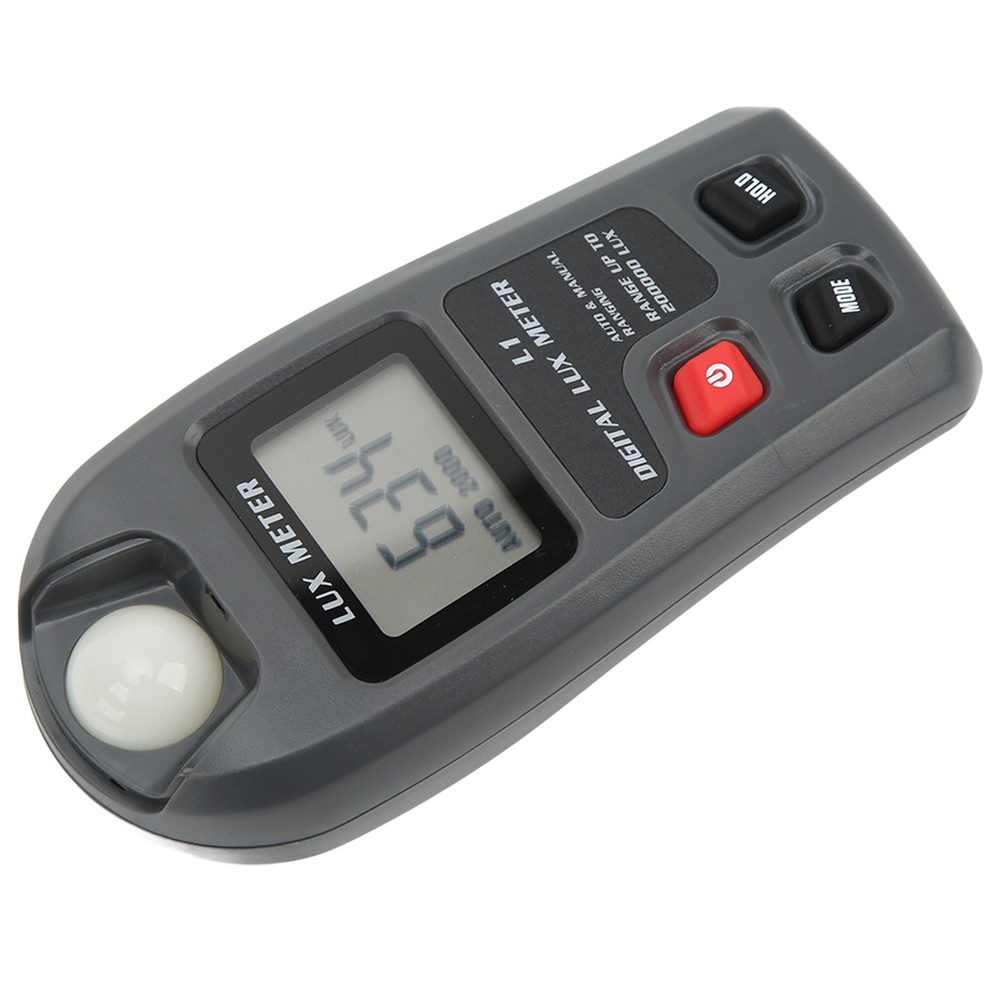 Digital Light Meter Illuminance Tester Luxmeter LCD Display Illuminometer