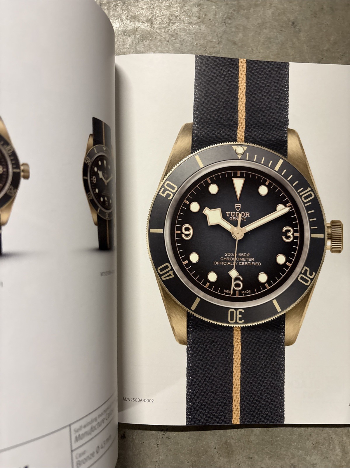 HARDBACK TUDOR 2024 - 2025 WATCH COLLECTION CATALOG BOOK 108 PAGES BLACK BAY!