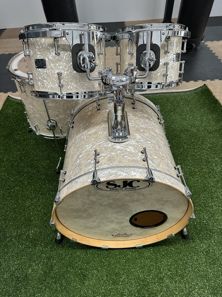 SJC Custom Drums Marine Pearl !!