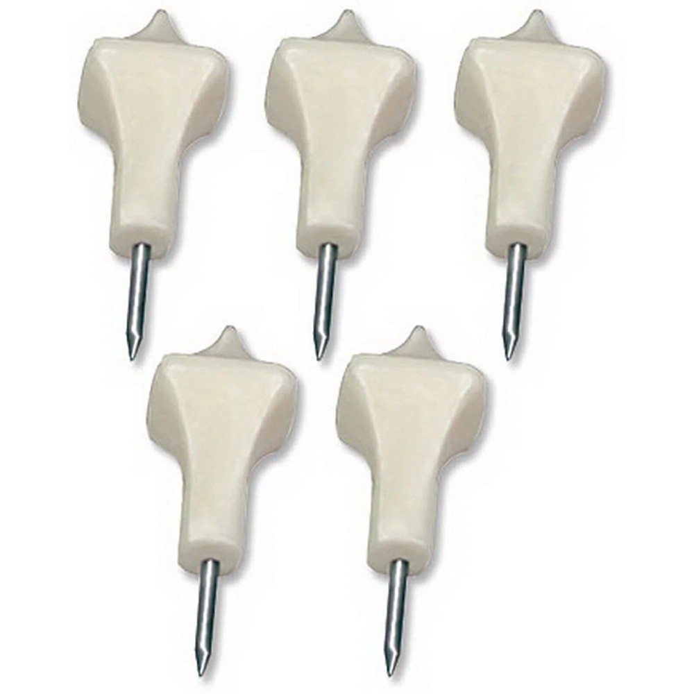 White Incensed Paschal Nail Set, 5 Pieces for Easter Vigil
