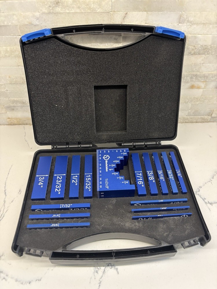 Blockcision Setup Blocks Precision Height Gauge Set Router Table Woodworking
