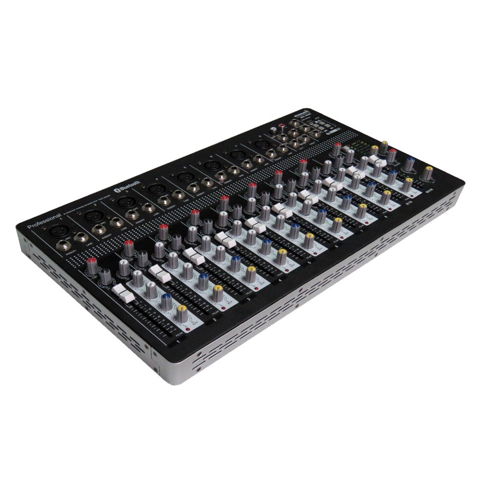 10 Channel Audio Sound Mixer Function Recording Mixing Console Effects MP3 Mix