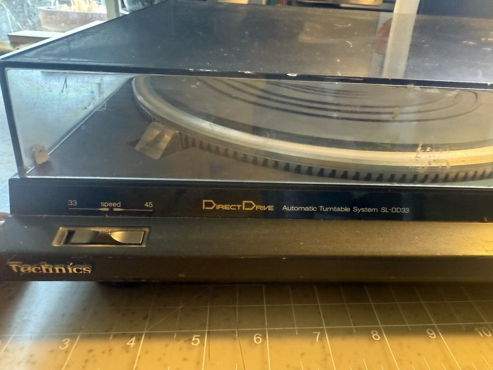 Technics Direct Drive Turntable SL-DD33, Record Player