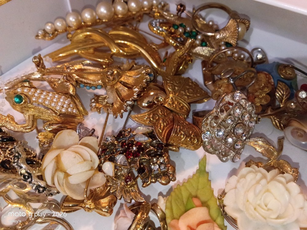 1 Lb POUND Lot Bag Mixed Jewelry Vintage Now Fashion SELL WEAR CRAFT GIFT REPAIR