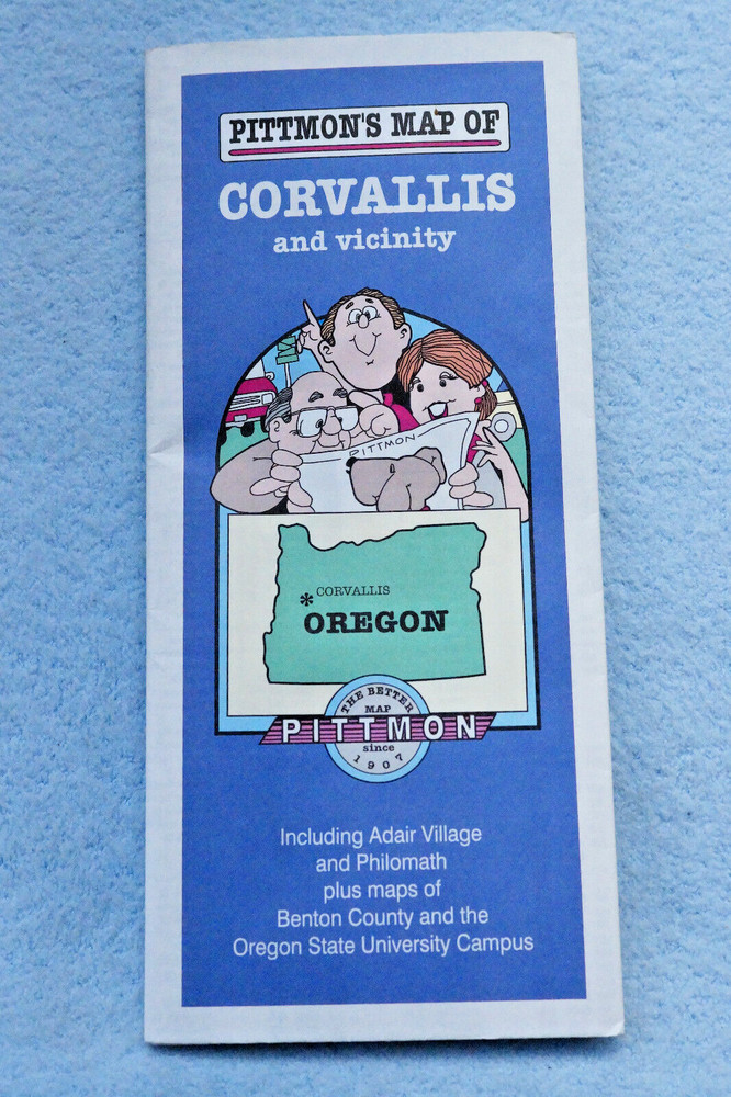 Corvallis and Vicinity - Pittmon Map - 2006
