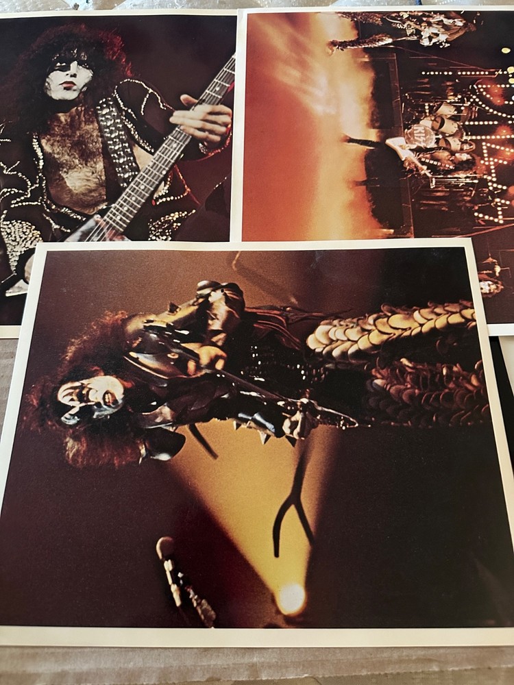 KISS ARMY KIT - official 1978, 1976 Aucoin - solo albums era fan club Incomplete