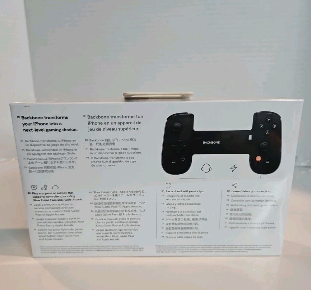 Backbone One Mobile Gaming Controller for iPhone - Black (BB-02)™