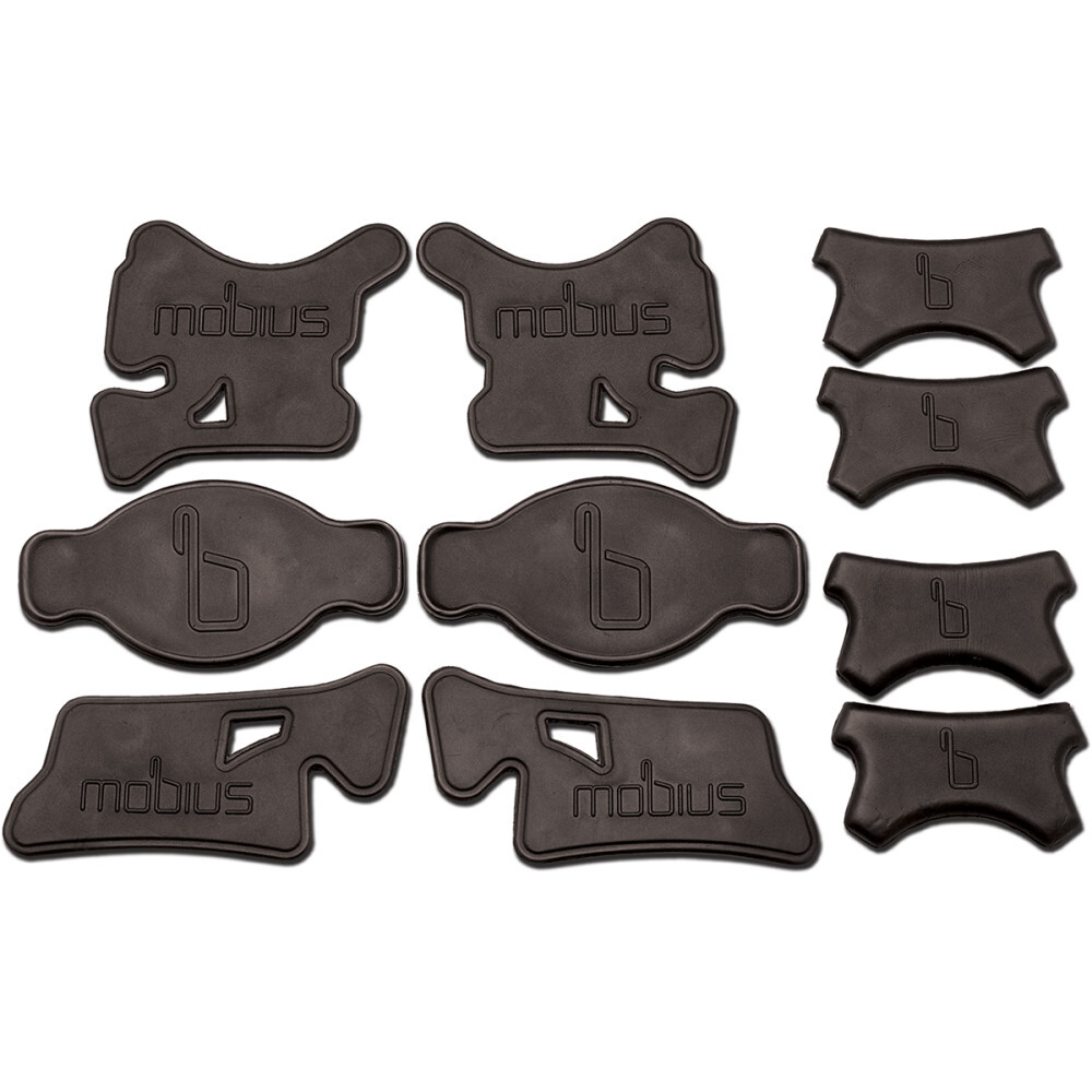 MOBIUS Knee Brace Replacement Pad Fit Kit (Black) L (Large)