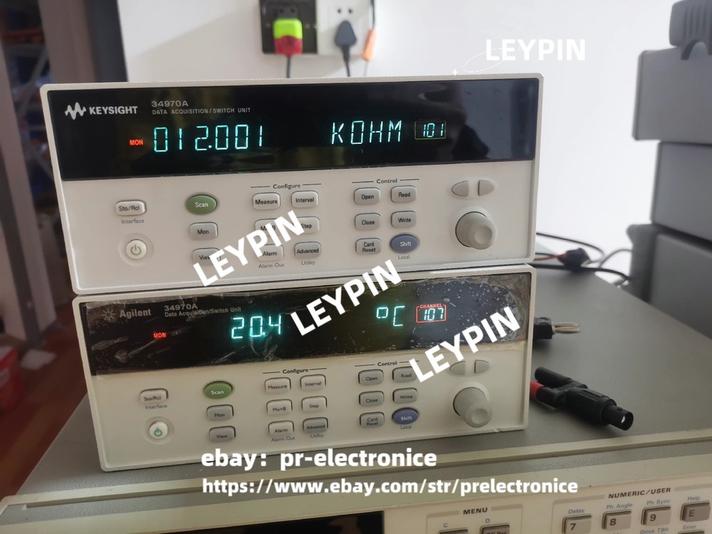 1 PCS Agilent - Keysight 34970A data acquisition/ switch unit ##pr